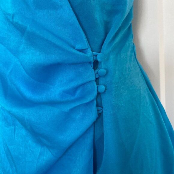 Zara Blue Mini Dress - Picture 6 of 6